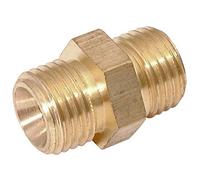 Brass Double Male Nipple, Type 141, 3/4" BSP with Hex Centre