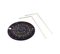 Brass Dowsing Rods Kit with Carrying Bag for Water Divining and Treasure Detection Tools for Beginners and Professionals (5PCS)