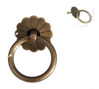 Brass Drawer Pull Single Hole Handle New Chinese Style Cabinet Hardware
