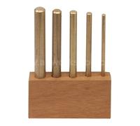 Brass Drift Set 5 Piece Set 5 Piece Set Striking Tools