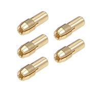 Brass Drill Chuck Collets Bits 2.4 mm for Dremel Rotary Tools 5 Pieces