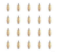 Brass Drink Valve Copper Water Spout for Small Animal Nipple Drinker, Ferret Waterer Part, Mink Drinking System, Rabbit Bottle Fitting, T Joint Connector(50pcs)