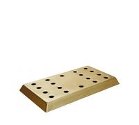 Brass Effect Deluxe Bar/Drip Tray 16 x 8.5 x 1.25" (Each)