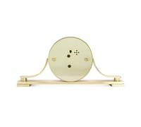 Brass Effect Mantel Clock Acctim Wardley Brass Effect With Alarm Mantel Clock