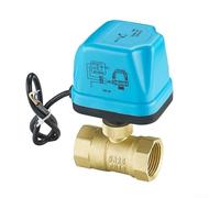 Brass Electric Ball Valve 220V 2-Way With Bidirectional Motor And Three-Wire Two-Control For Radiant Heating And Chiller Plants(DN15)