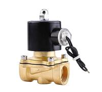 Brass Electric Solenoid Valve 3/4 Inch DN20 DC 24V Solenoid Valve Direct Action Water Air Gas Normally Closed Replacement Valve