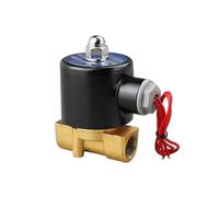 Brass Electric Solenoid Valve DN8/DN10, Normally Closed 2-Way 2-Position, for Water, Air, Oil, Gas, Compatible with DC12V, DC24V, AC220V, G Thread (BSP/NPT), IP65, Y32B/EDY42B Coil