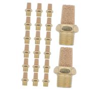 Brass Exhaust Muffler Chambered 1/8 Npt Threaded Pneumatic 20pcs