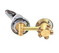 Brass Faucet Mixer with Ceramic Cartridge Easy Installation 2/3/4/5 Way Diverter Shower Room Conjoined Tap Screw Free Intubation Water Mixing Valve