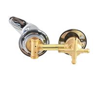 Brass Faucet Mixer with Ceramic Cartridge Easy Installation 2/3/4/5 Way Diverter Shower Room Conjoined Tap Screw Free Intubation Water Mixing Valve