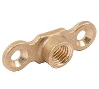 Brass Female M10 (10mm) Munsen Ring Back Plates (2 Pack)