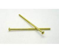 Brass finish Electrical Screws M3.5mm x 75mm Length for fixing Sockets Plugs or Switches (75mm Pack of 2)