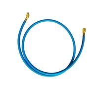 Brass Fitting AC Charging Hose 150cm / 59Inch Flexible Rubber Service Line for Vehicle Climate Control Maintenance