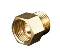 Brass Fitting F/M M10 M12 M14 M16 M18 M20 M22 Female To Male Thread Brass Pipe Connectors Copper Coupler Adapter Threaded Joint(M14X1.5-M12X1.5)