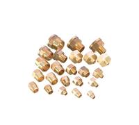 Brass Fitting F/M Metric Thead Female to Male Thread Brass Pipe Connectors Coupler Adapter Threaded Joint(M20X1.5-G1I4)