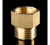 Brass Fitting F/M Metric to Imperial Thead Female to Male Thread Brass Pipe Connectors Copper Coupler Adapter Threaded Joint,M24X1.5,G3I4