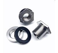 Brass Fittings, Tap Connector,BSP Female Thread 304 Stainless Steel Pipe Fitting Hose Connectors,for Water Tank Connector Adapter Coupler(1/2")