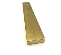 Brass flat bar for industrial rectangular brass bar thickness 3/4/5/8/10mm width 10/15/20/30/40mm length 100/150/200/300mm (#9:3x20x100mm)