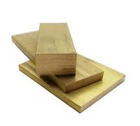 Brass Flat Bar Metal Plate Thickness 3.0mm 4mm 5mm 6mm 8mm 10mm 12mm 15mm 20mm Pure Copper Rectangular Solid Metal Sheet for Crafting Maintenance Electrical Architectural(Length 200mm 1Pcs,10x40mm)