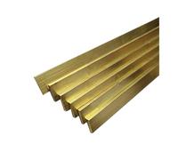Brass Flat Bar Plate L/500mm Square Rod Solid Metal Sheet Thicknesses 2mm-20mm for Industrial Use for Crafting Maintenance Electrical Architectural(3x30x500mm)