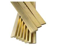 Brass Flat Bar Plate Row Strip Thick 3.0mm 4mm 5mm 6mm 8mm 10mm 12mm 15mm 20mm Square Rod Solid Metal Brass Sheet for Crafting Maintenance Electrical Architectural(Length 250mm 1pc,8x40mm)