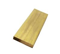 Brass Flat Plate Bar, Brass Plate Sheet Flat Bar Rod Various Sizes 20x70mm 25x25/30/40/50/70mm Tools(500mm x 45mm x 45mm)