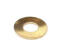 Brass Flat Washer M3 M4 Solid Brass Gasket Shim Copper Metal Meson Pad Spacer(M3 x 8mm(25pcs),Thickness 1.2mm)