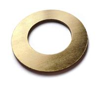 Brass Flat Washer, M33 Metric Bronze Washer for Screws Bolts, DIN 934, 33mm ID, 59mm OD, 2.5mm Thick (Pack of 2)