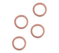 Brass Flat Washer Sealing Rings 20 Pcs 10mm x 14mm 1mm Copper Spacer