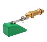 Brass Float Valve 1/2-inch With Adjustable Range For Water Level Setting In Domestic Plumbing Installations And Farm Water Systems