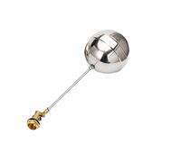 Brass Float Valve for Water Tanks and Irrigation - Adjustable 1/2inch, 3/4inch, 1inch - Durable and Leak-Proof Devise(3/4Inch)