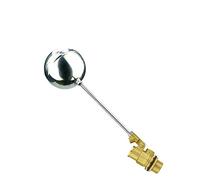 Brass Float Valve Water Tower Water Tank Valve 1/2" 3/4" 1" Water Level Flow Automatic Control Valve(1/2")