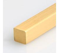 Brass Floor Transition Strip - 100cm Seam Covering Strip for Tile to Vinyl Flooring, Safe and Durable Solution for Home(6mmx6mm)