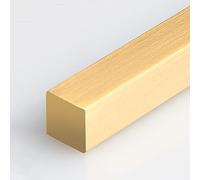 Brass Floor Transition Strip - 100cm Seam Covering Strip for Tile to Vinyl Flooring, Safe and Durable Solution for Home(5mmx5mm)