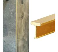 Brass Floor Transition Strip Wood to Tile, Extra Narrow Gap Covering Seam Threshold Strips, T Molding Decoration Bar Carpet Edge Trim (Size : W5xH7mm(0.2"x0.28"))