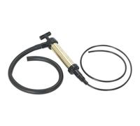 Brass Fluid Transfer Pump - Neoprene End Caps - Intake & Discharge Hose
