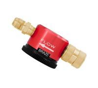 Brass Flush Blow Out Regulator Tool with Quick Connection Design Suitable for HVAC Maintenance and Repair Nitrogen Regulator for Soldering
