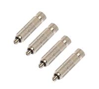Brass Fog Misting Nozzle Set Low Pressure Atomizing Spray Heads for Outdoor Cooling System Gardening 50 pcs 3 Sections Orifice Dia 0.15mm