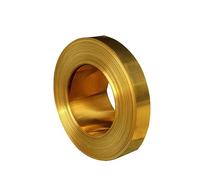 Brass Foil Shim Sheet 0.1-1mm Thick, 10-50mm Width, 100-1000mm Length for Industrial Gaskets & DIY(0.5x20x400mm 1pc)