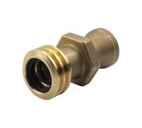Brass Forklift Propane Tank Connector Adapter for RE7141M Quick-Connect Fitting, Compatible with 20lb/33.5lb/43.5lb LP Gas Cylinders, Male Threaded Valve for Industrial Lift-Trucks(A)