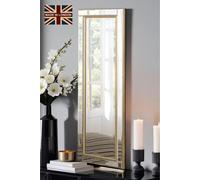 Olivia's Yao Tall Wall Mirror in Gold