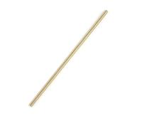 Brass Fully Threaded Rod, 2/5pcs Brass Thread RodBrass Metric Bolt Full Thread Shaft Rod Bar Stud(M2x250 5pcs)