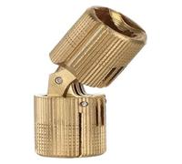 Brass Furniture Hinges 8-18mm Cylindrical Hidden Cabinet Invisible Hardware 8mm/10mm/12mm/14mm/16mm/18mm(18mm)