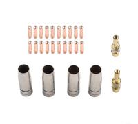 Brass Gas Nozzles 4PCS for MB15AK Welding Brass Gas Nozzles