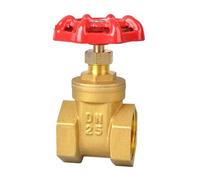 Brass Gate Valves Female Thread 1/8 1/4 3/8 1/2 3/4 1 1-1/4 Tap Water Valve Switch Valve Internal Thread Gate valves(DN50)