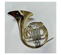 Brass Gold Lacquer F Tone 3-key Single French Horn Brass Instruments With Accessories French Horn kit