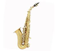 Brass Golden Carve Pattern Bb Bend Althorn Treble Saxophone Sax Pearl White Shell Buttons Instrument