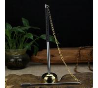 Brass Gong Sound Bowl for Meditation and Yoga Therapy Adjustable Length for Personalized Experience (S Size)