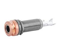 brass good guitar accessory End Pin Jack, Bass End Pin, Small size for home guitar school Copper mouth