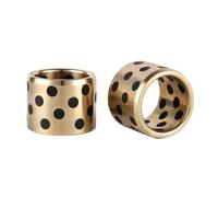 Brass Graphite Flange Bearing Sleeve Bushing, Bearing Bushings Brass Graphite Copper ID 20/22mm Multiple Sizes 2 pcs(22x32x20mm)